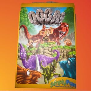 OOGA Dinosaur Board Game from Simply Fun Complete